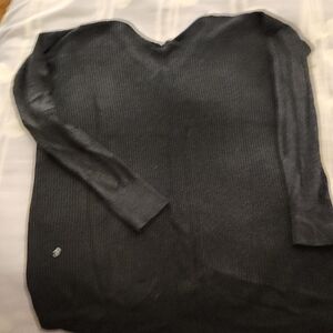 Lululemon Dark Gray Long Sleeve Sweater Size 6
